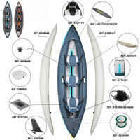 Inflatable Touring Kayak 2-3-person