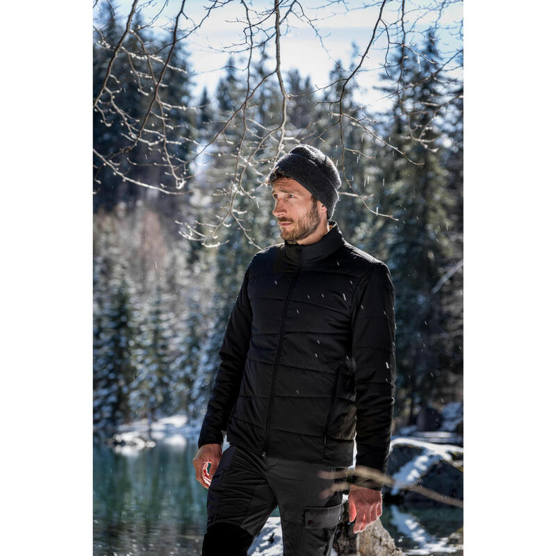 Wattierte Jacke Herren Bergtrekking Komfort bis 0 °C - MT50 