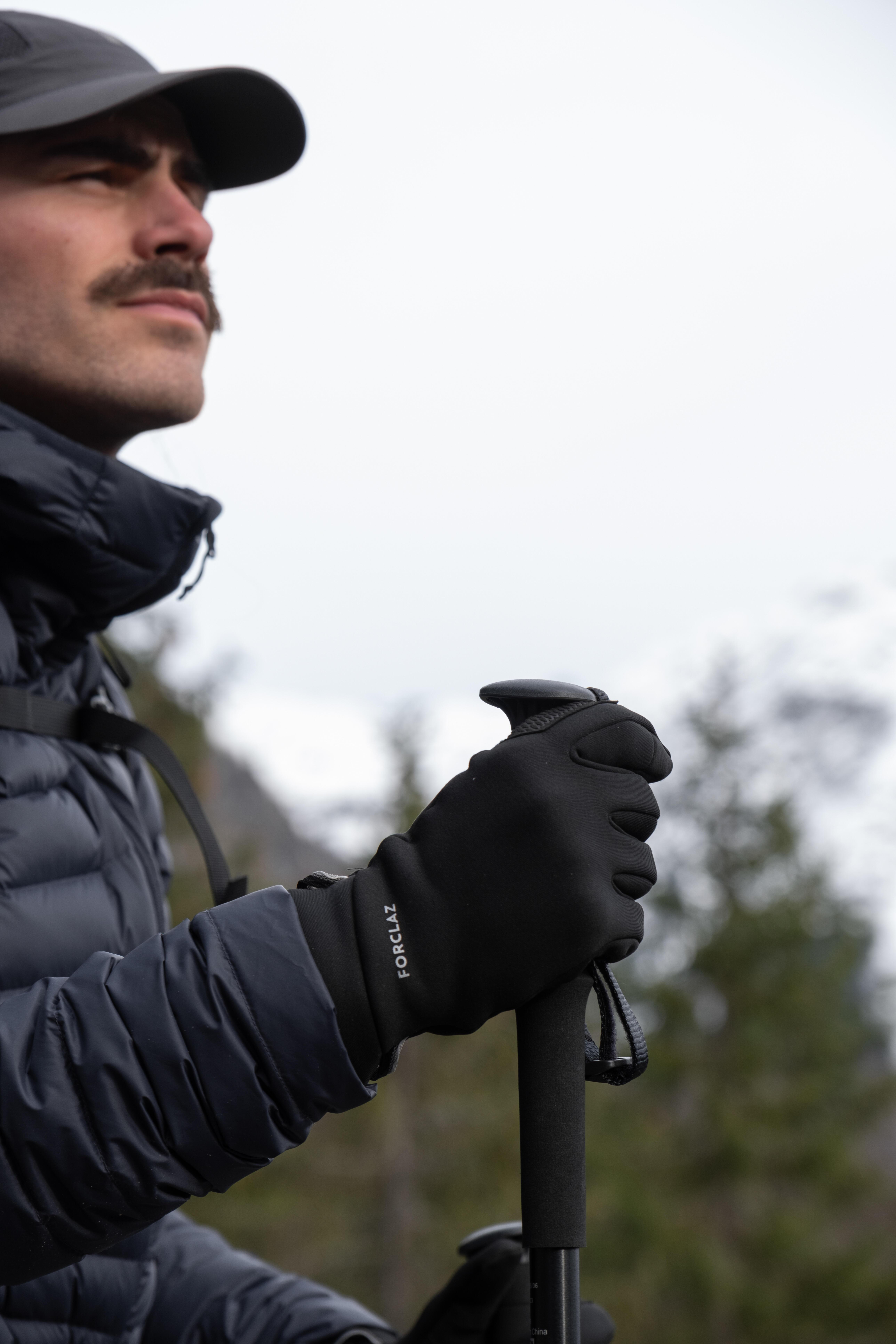 Gants de randonnée tactiles en polaire – MT 500 - FORCLAZ