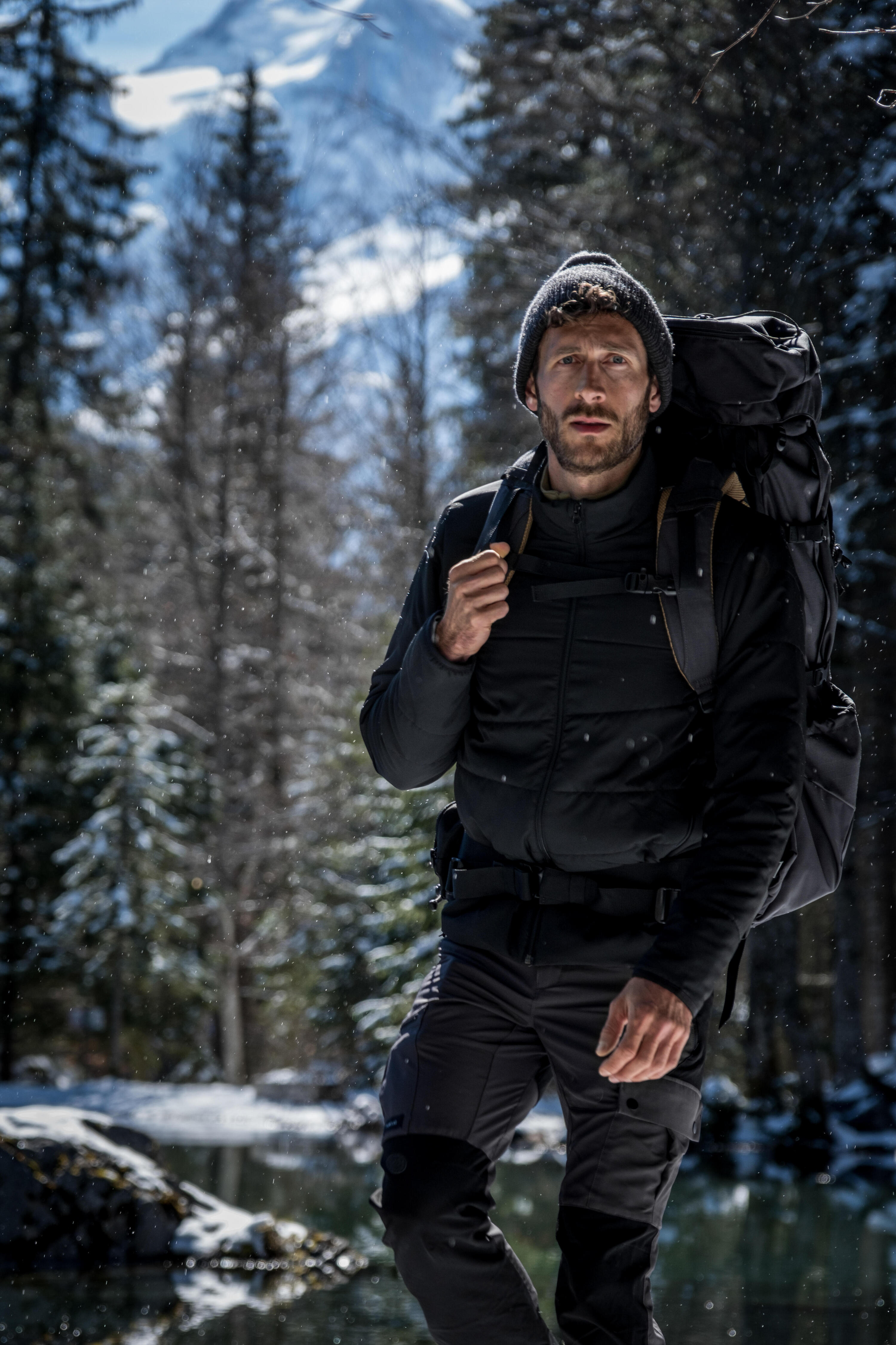 Seconde vie - Doudoune de trek synthétique homme, MT50 0°C noir 9/9