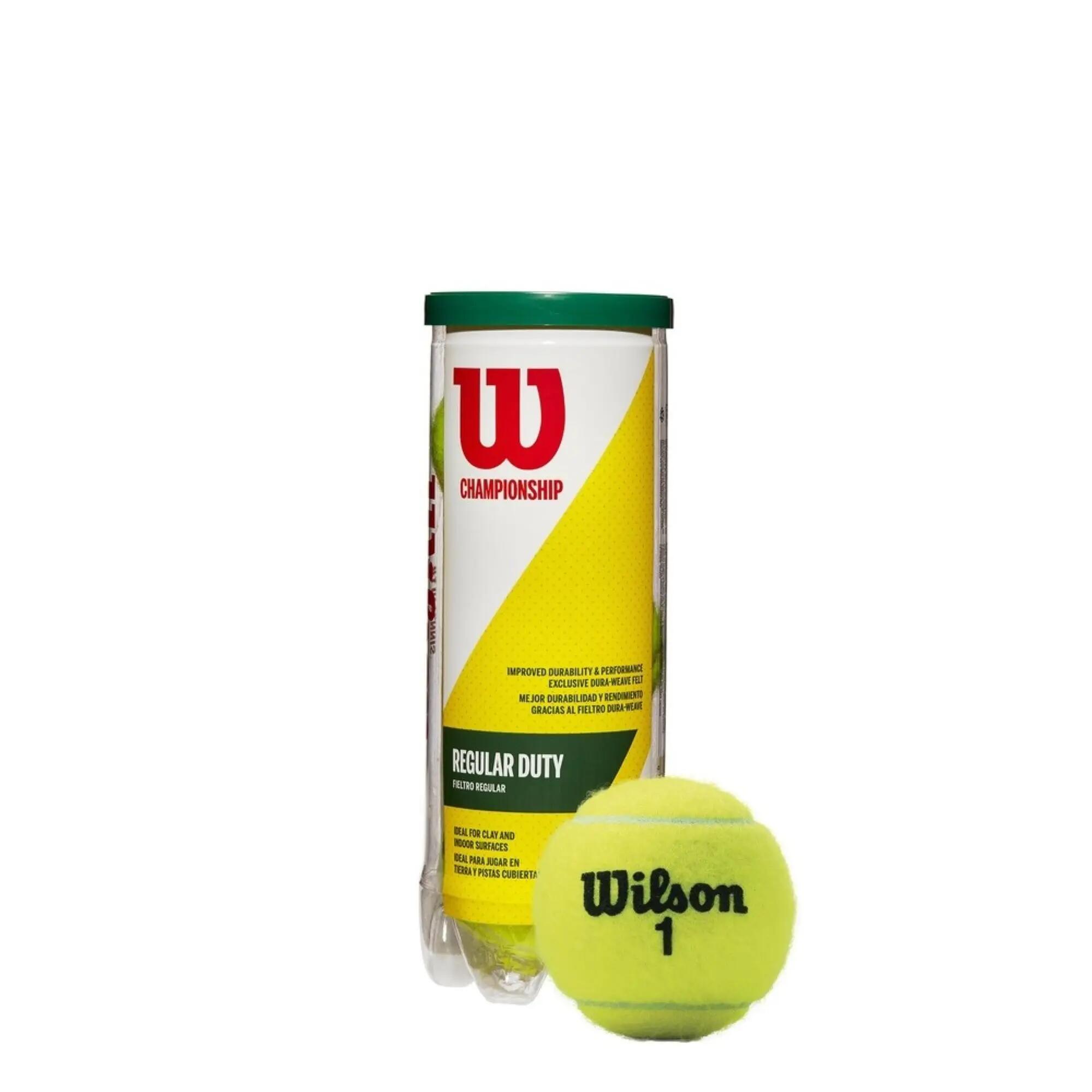 Pelotas de tenis para canchas de arcilla Wilson Championship 2/3