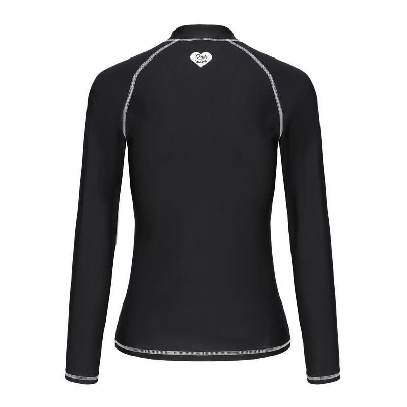 surfing women UV protection zip top