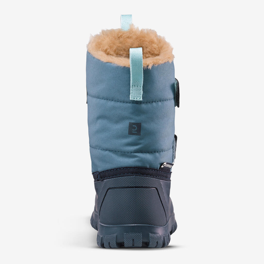 Warm Snow Boots Easy to put on Baby 900 Warm - Blue