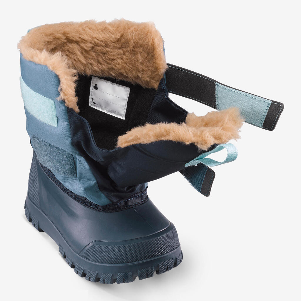 Schneestiefel Baby warm - 900 blau