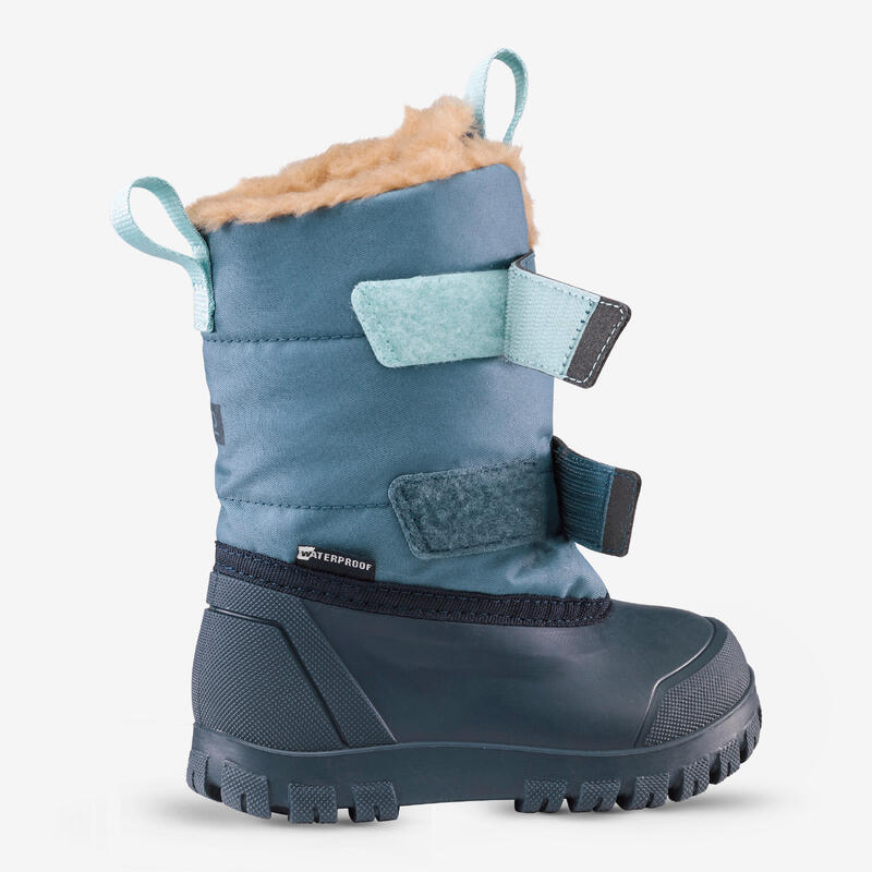 Bottes de neige chaudes et imperméables bébé, 900 warm bleu