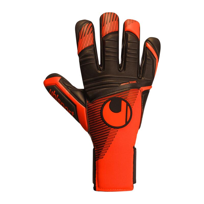 GANTS DE GARDIEN FOOTBALL UHLSPORT ABSOLUTGRIP HN ADULTE M. MAIGNAN NOIR ROUGE