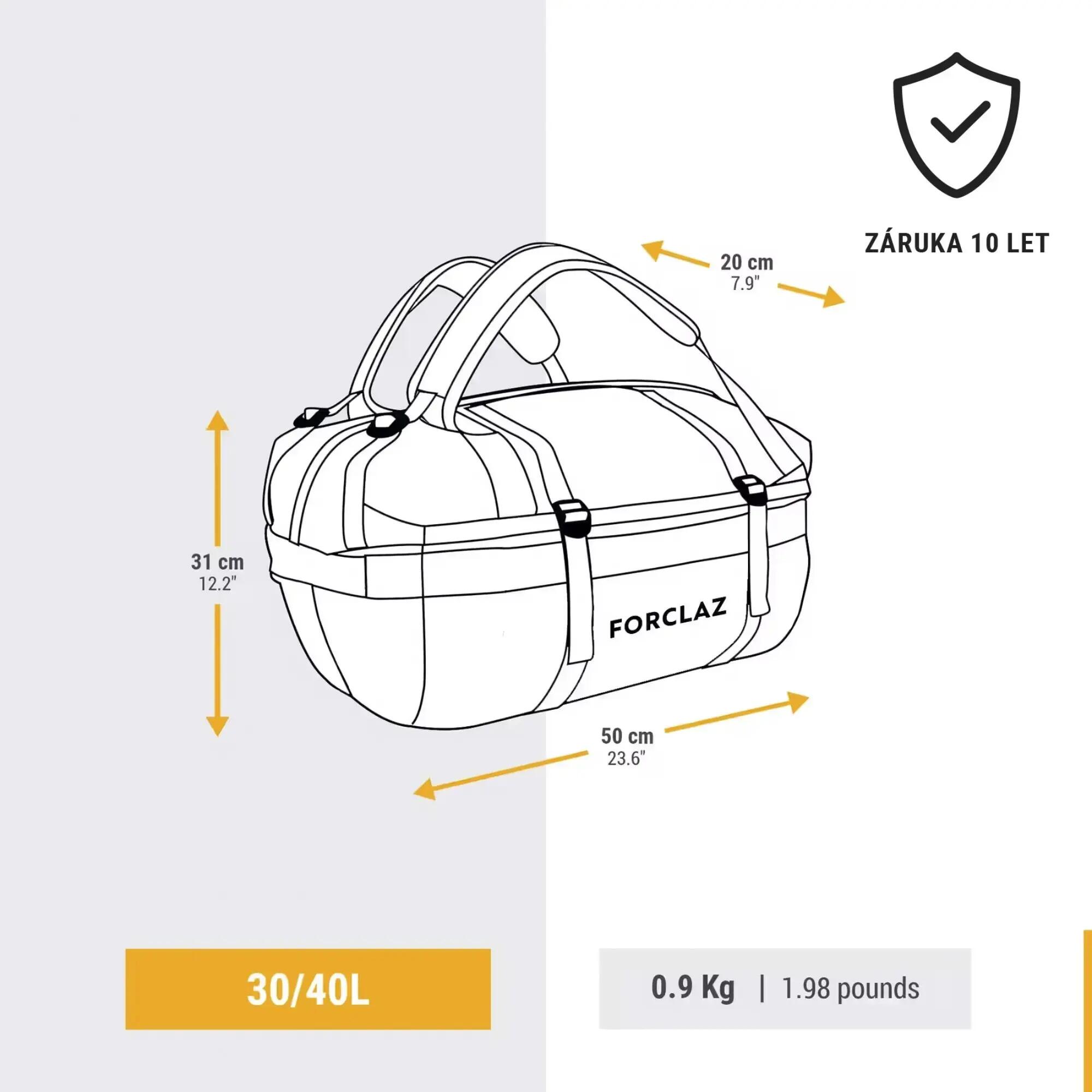 Turistická taška Duffel 500 Extend 30–40 l 2/13
