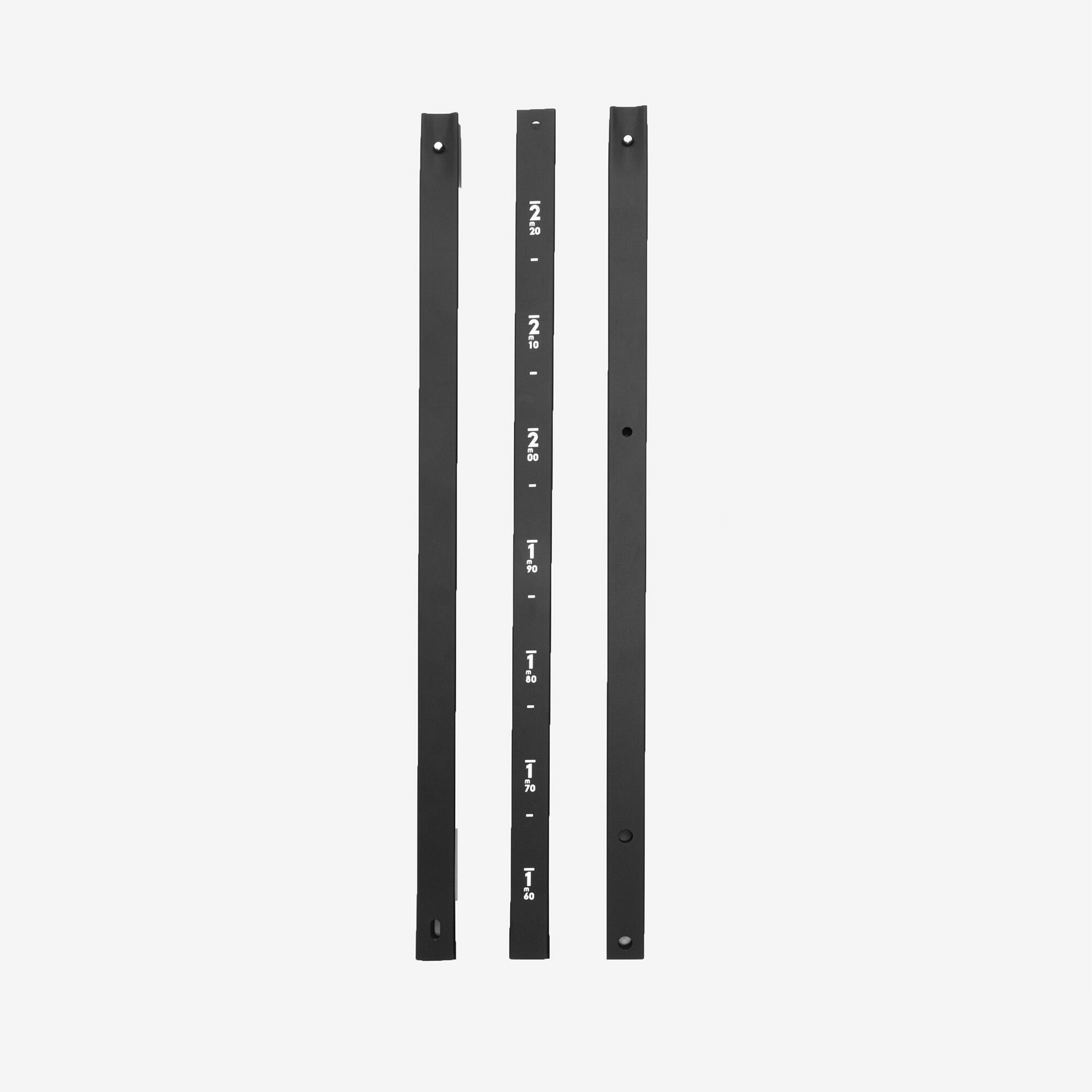 Conjunto poste para tabela de basquetebol - poste k900 (conjunto) preto