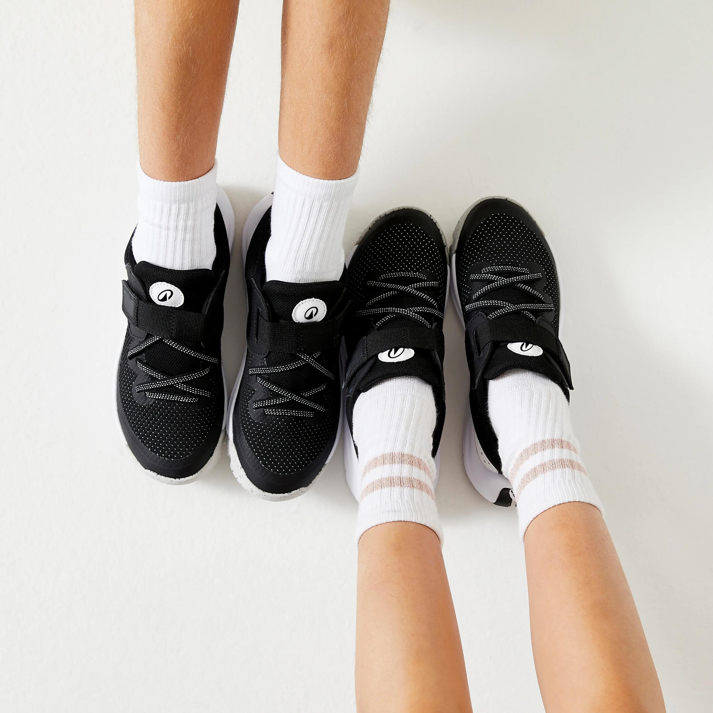 Gyerek sportcipő, tépőzáras és gumírozott fűzős - Playful Fast 37/64