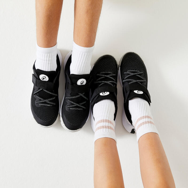 Încălțăminte cu benzi cu arici și șireturi elastice Playful Fast Negru Copii