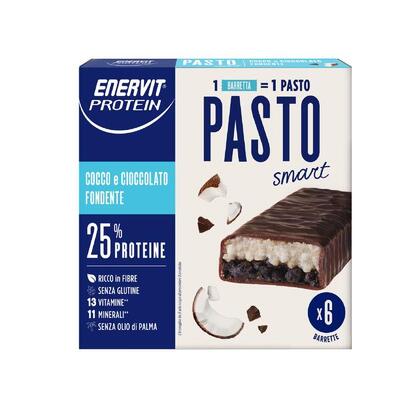 Barretta proteica sostituta del pasto Protein Pasto Cocco Ciok Enervit no gluten