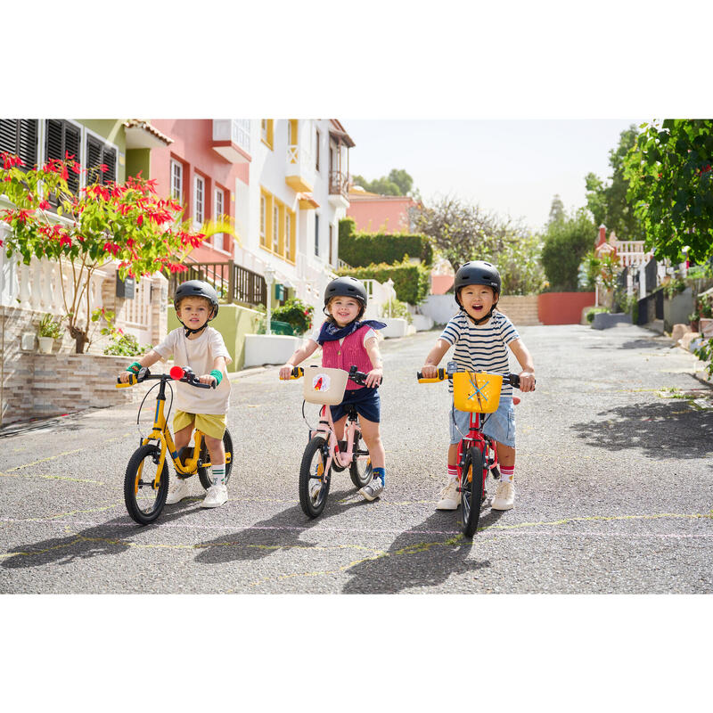 Cestino bici bambino beige