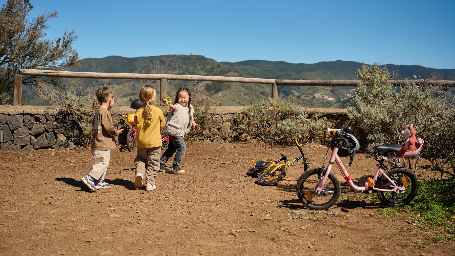 apprentissage vélo enfant