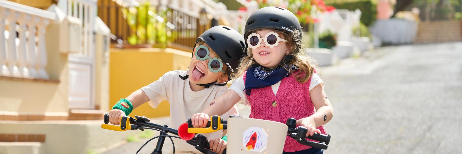 Vélo fille vélo garçon