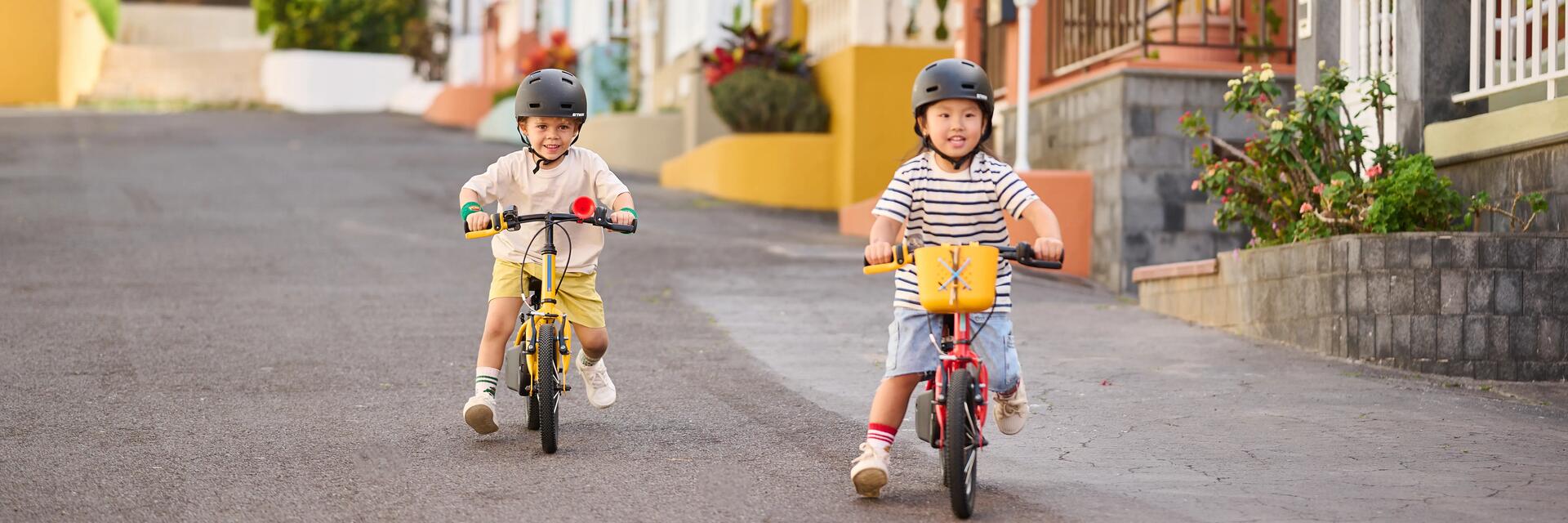 Découvrir le vélo enfant