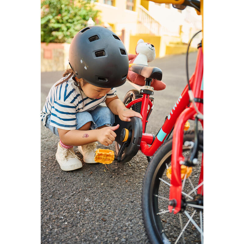 Bicicleta + Bici Sin Pedales 2 en 1 Discover 500 Niños 3-5 Años Rojo 14"