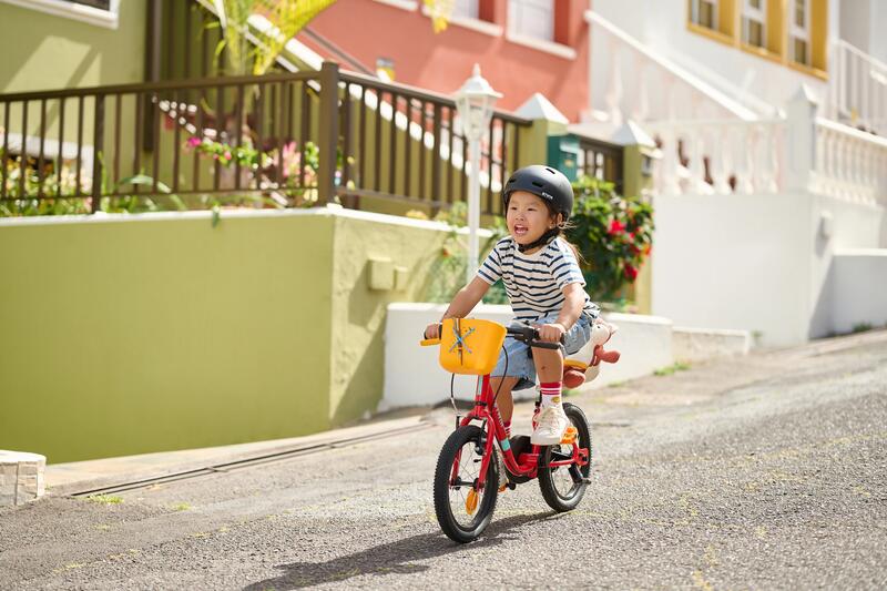 Rowerek biegowy 2 w 1 dziecięcy Btwin 500 Discover 14"