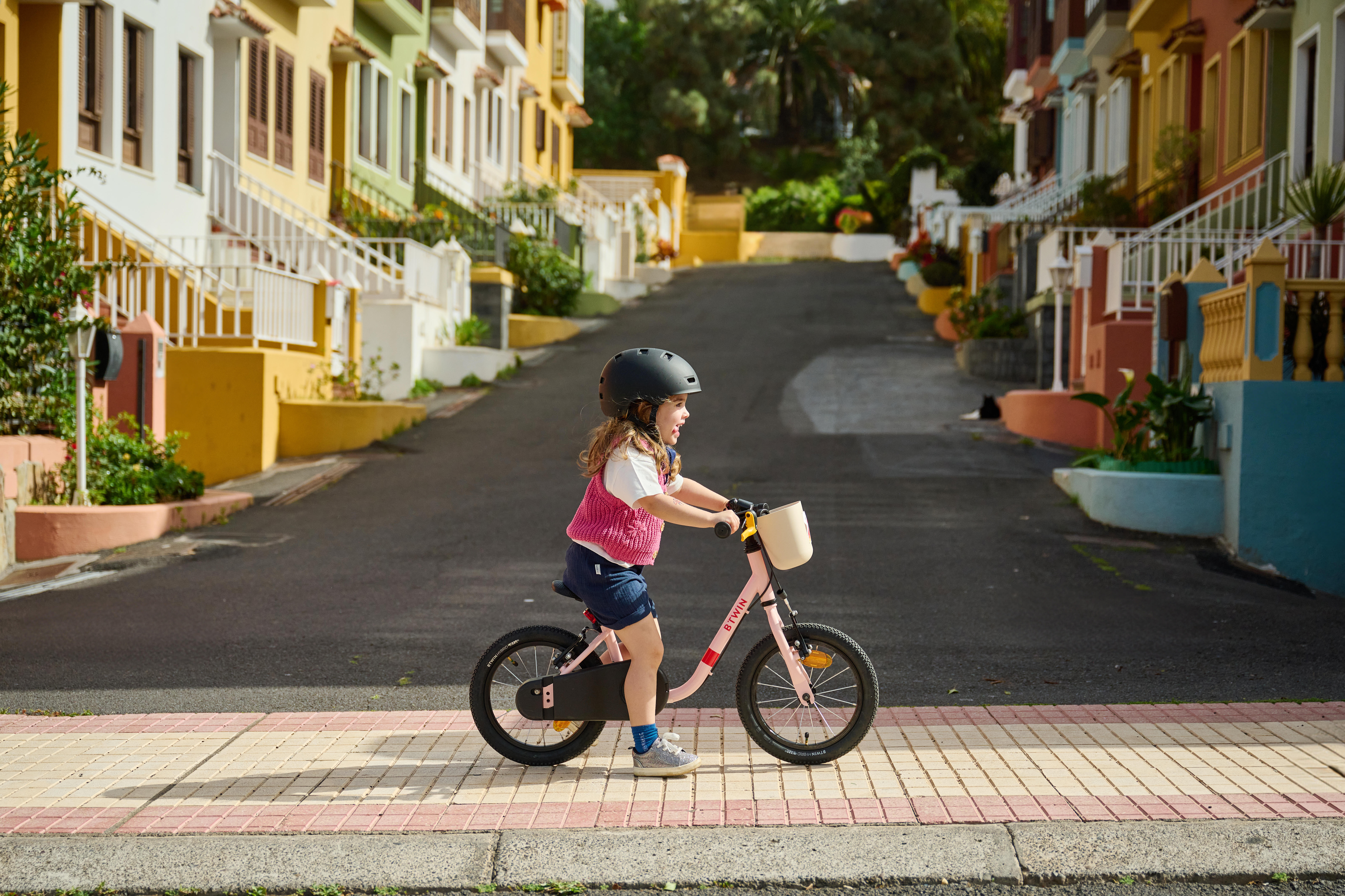 Kids' 2-in-1 Balance Bike 14 in, Discover 500, Age 3-5 - BTWIN