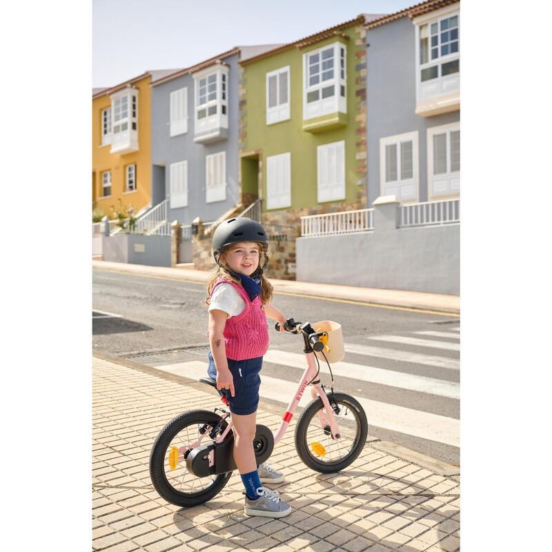 Discover 500 14 İnç Jant 3-5 Yaş Pembe 2'si 1 Arada Çocuk (Denge)Bisikleti