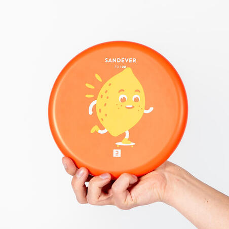 Летючий диск DSoft 100 дитячий помаранчевий