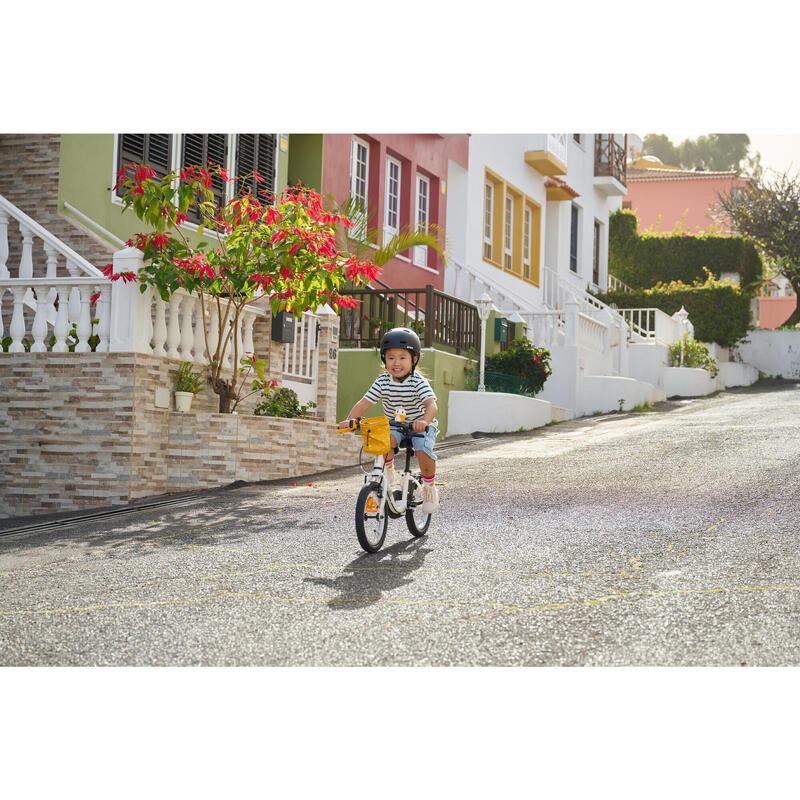 Bici Discover 100 Niños 3-5 Años Blanco 14"
