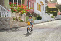 אופניים לילדים בגילאי 3-5 בגודל 14 אינץ' מדגם Discover 100 - לבן
