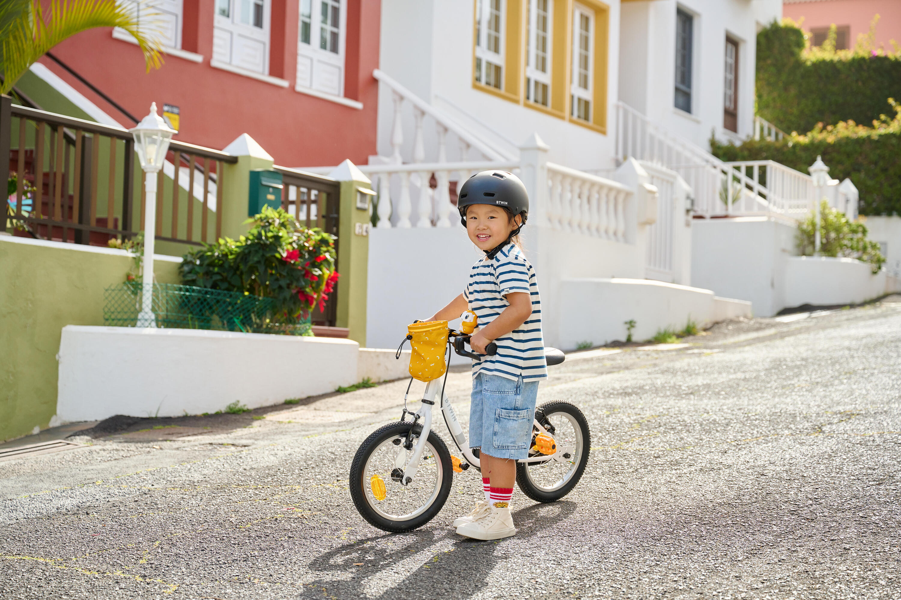 VELO ENFANT 3-5 ANS 14 pouces - DISCOVER 100 - Blanc 11/13