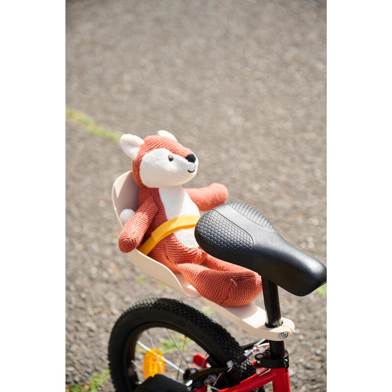 PORTE DOUDOU BEIGE POUR VÉLO ENFANT