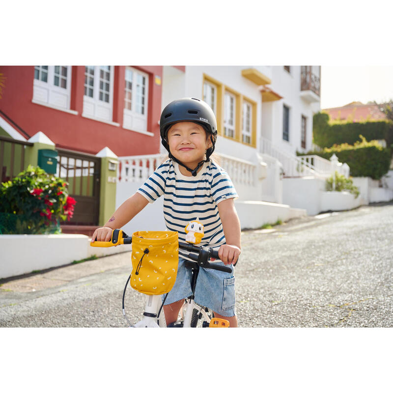 Fahrradhupe Kinder Einhorn gelb