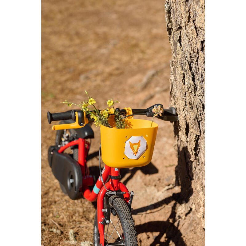 PANIER POUR VÉLO ENFANT JAUNE