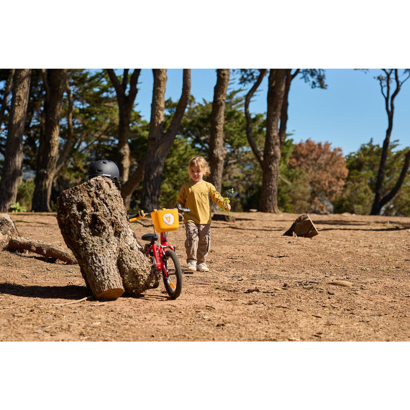 PANIER POUR VÉLO ENFANT JAUNE