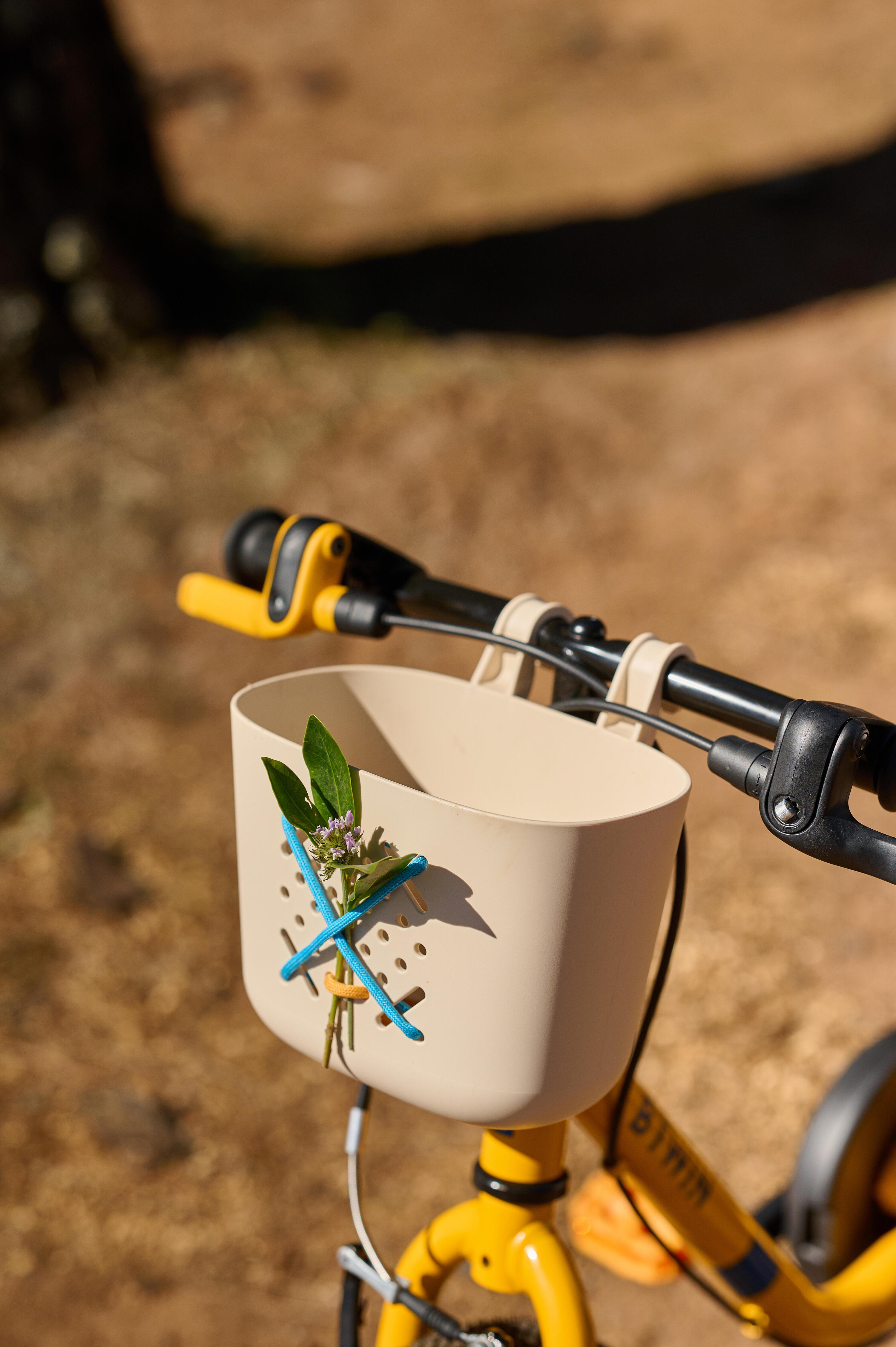Fahrradkorb Lenkerkorb Kinder beige 9/13