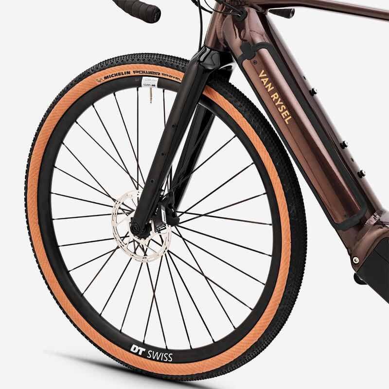 Vélo gravel électrique avec moteur central - e-grvl af md brose drive t mag