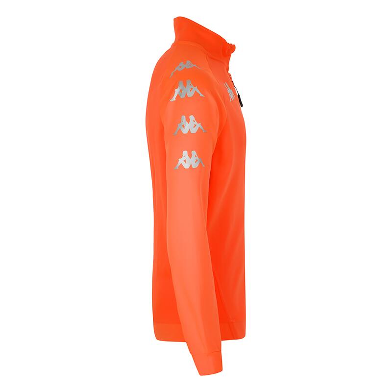 SWEATSHIRT 1/4 ZIP KAPPA TRIESTE ENFANT ORANGE