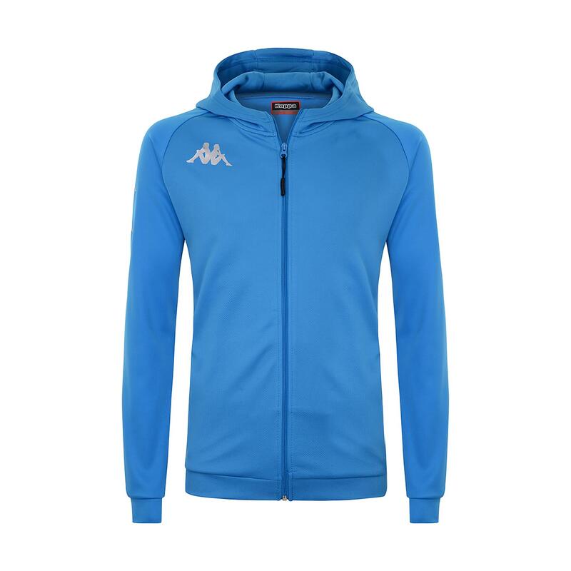 Veste Zippée Noire Enfant Kappa Tortona | Espace Des Marques