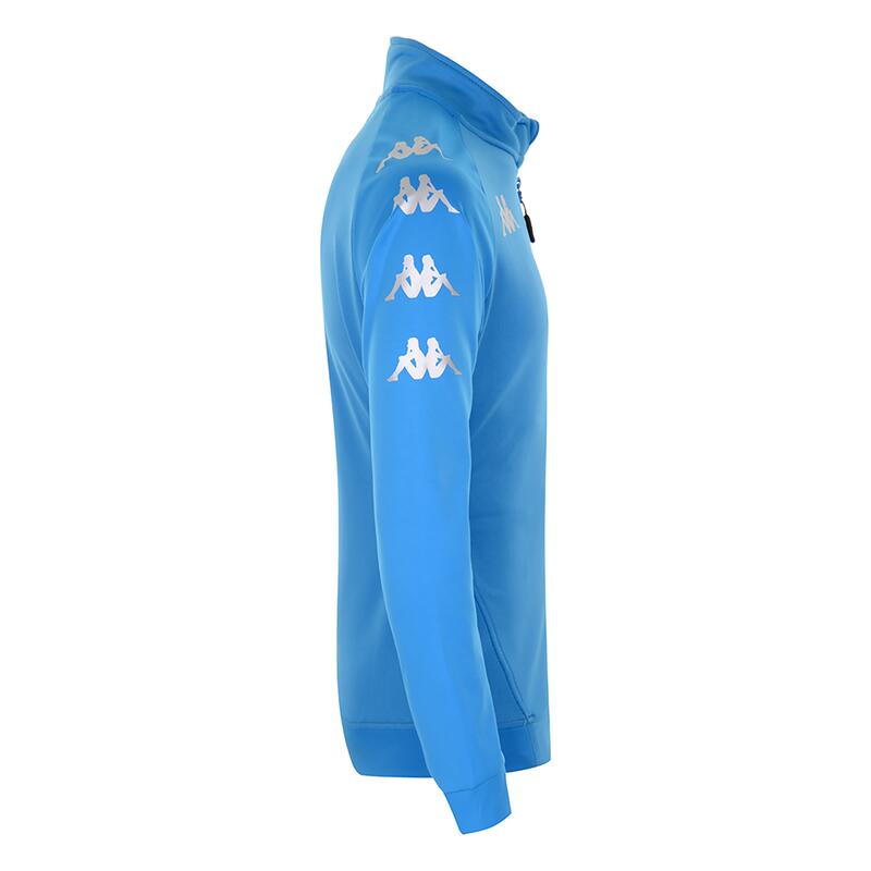 SWEATSHIRT 1/4 ZIP KAPPA TRIESTE ENFANT BLEU AZUR