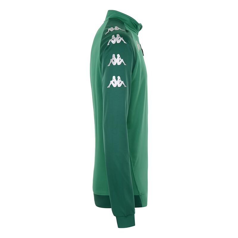 SWEATSHIRT 1/4 ZIP KAPPA TRIESTE ENFANT VERT