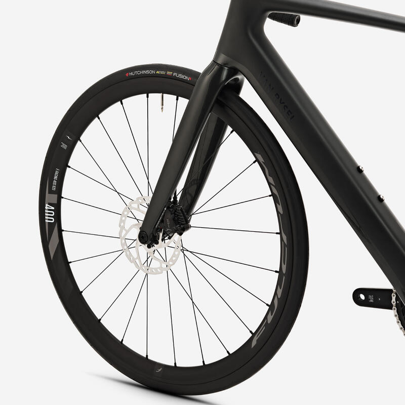 Bicicletă de șosea electrică E-EDR CF Shimano 105 DI2 carbon verde