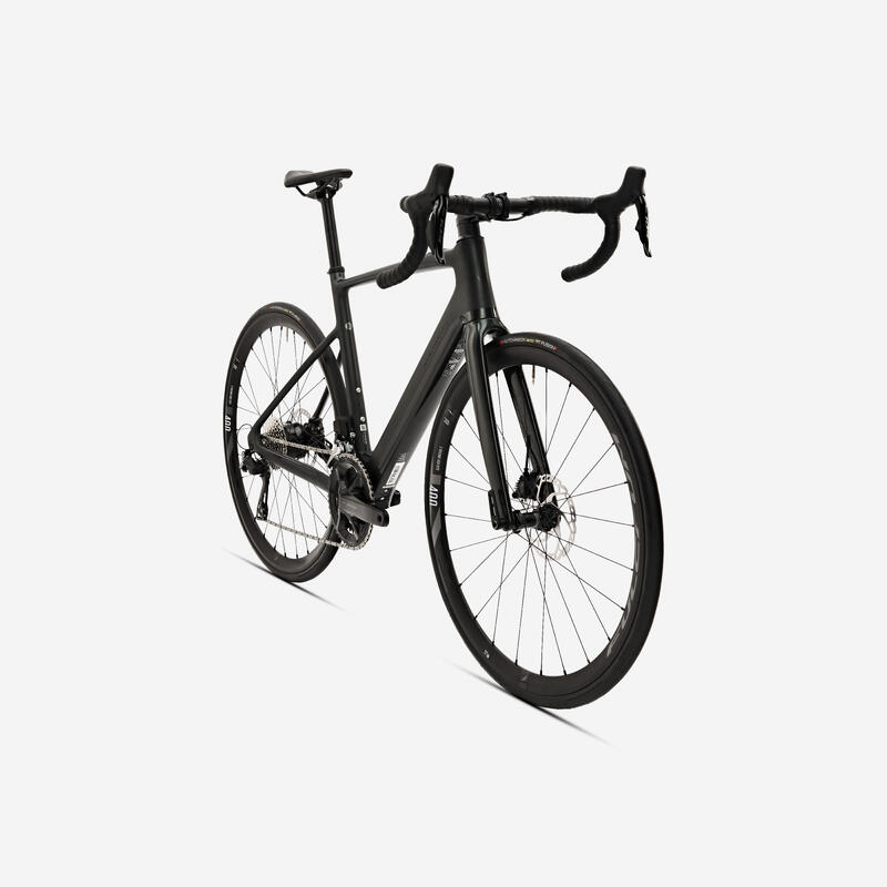 Bicicleta Carretera E-EDR CF Verde Eléctrica Carbono Mahle X20 - Shimano 105 Di2