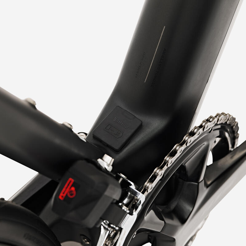 Silniční elektrokolo s karbonovým rámem E-EDR CF Mahle X20 Shimano 105 Di2 2×12