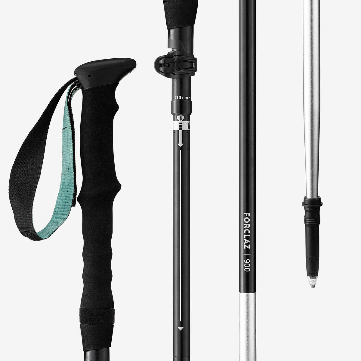 Bâton ultra compact de trek MT900