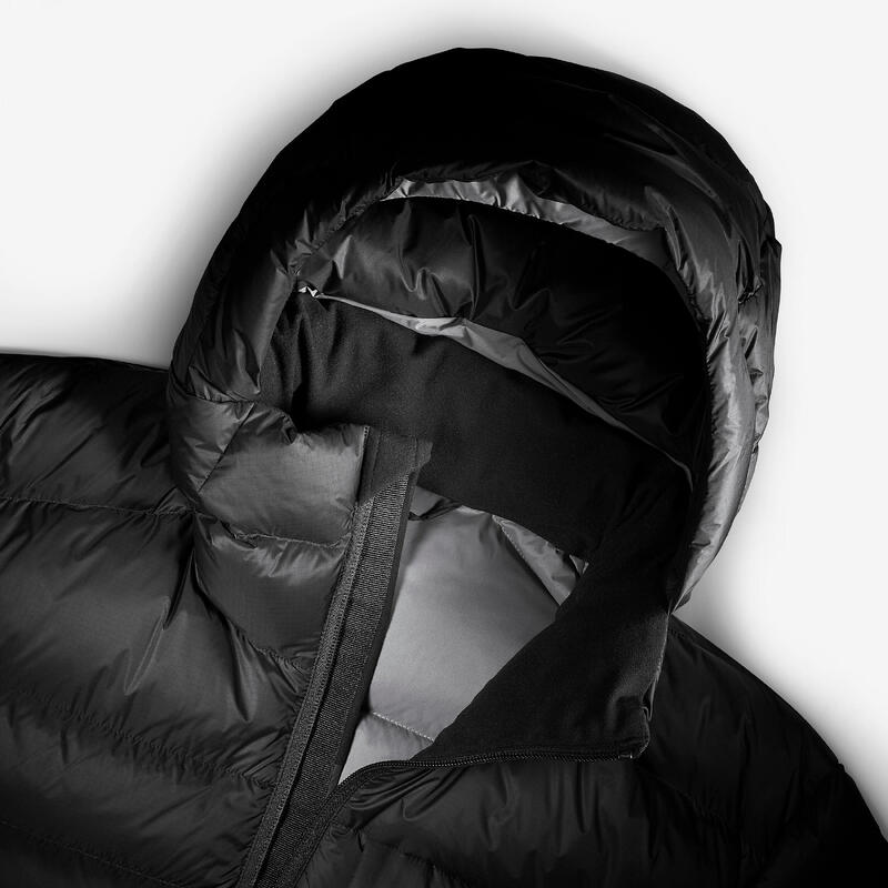 Erkek Outdoor Kuş Tüyü Şişme Mont - Kapüşonlu - Siyah - MT500 - -10 °C