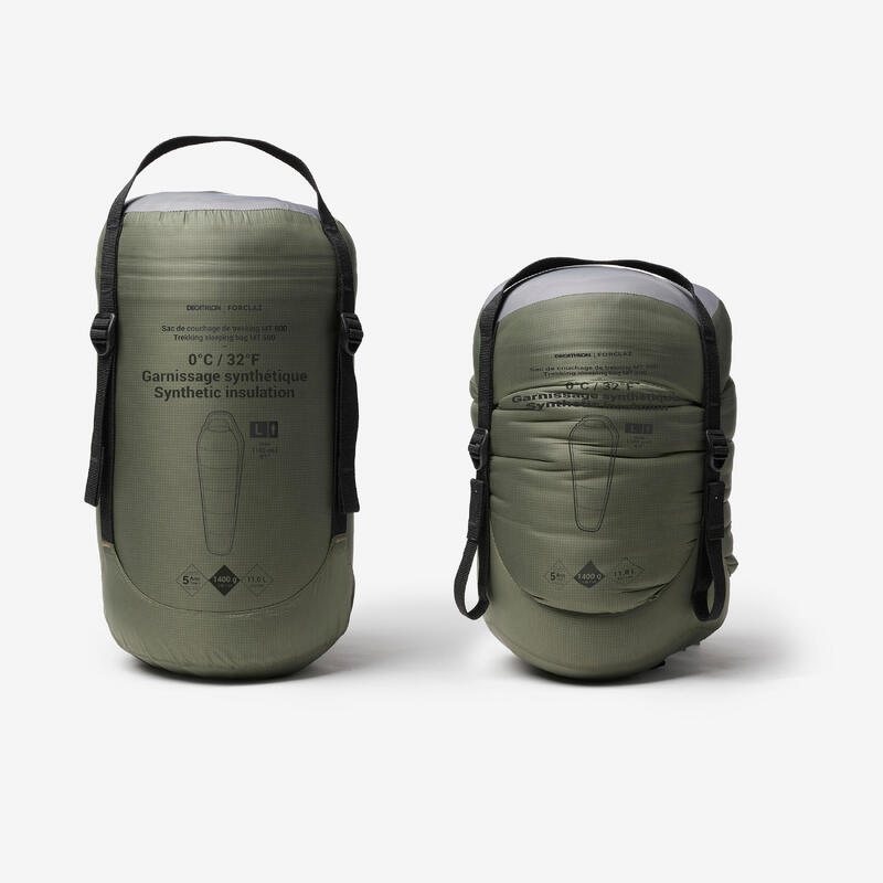 Sac de dormit trekking - MT500 0°C Sintetic