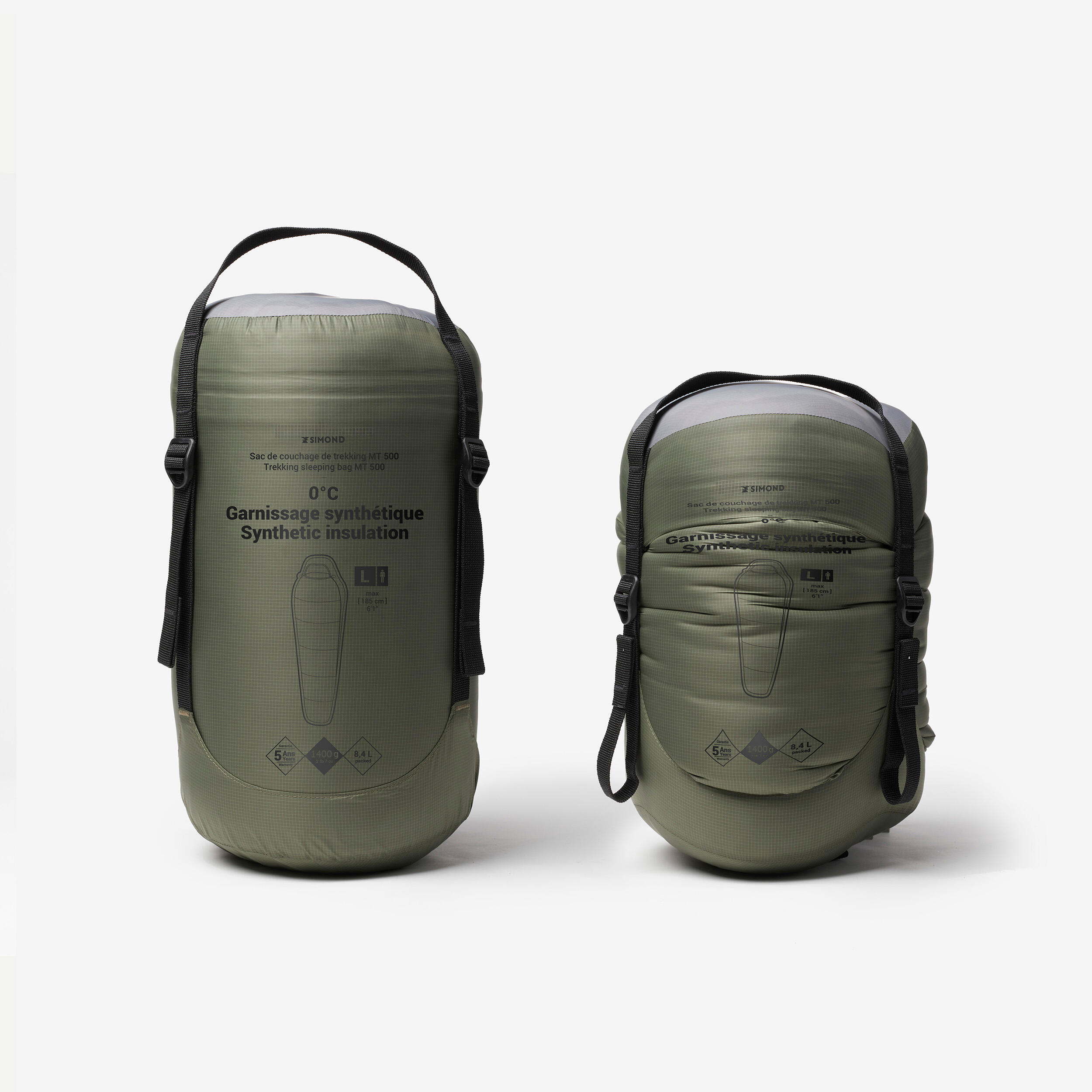 FORCLAZ (フォルクラ) 登山・トレッキング シュラフ・寝袋 0°C MT500