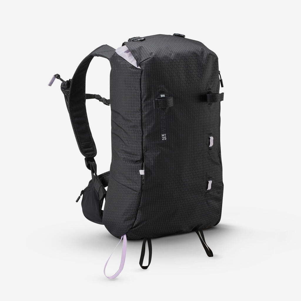 25 L ski touring backpack - Wilder black