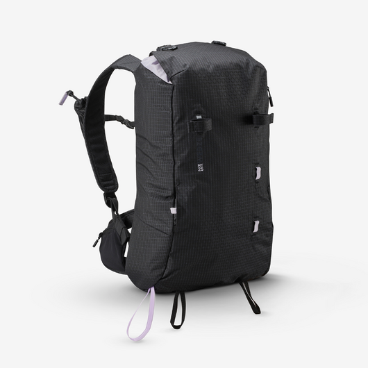 Sac à dos de ski randonnée 25L, Wilder noir