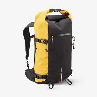 Roll Top Strong Freeride 30 L Ski/Snowboard Backpack - Yellow