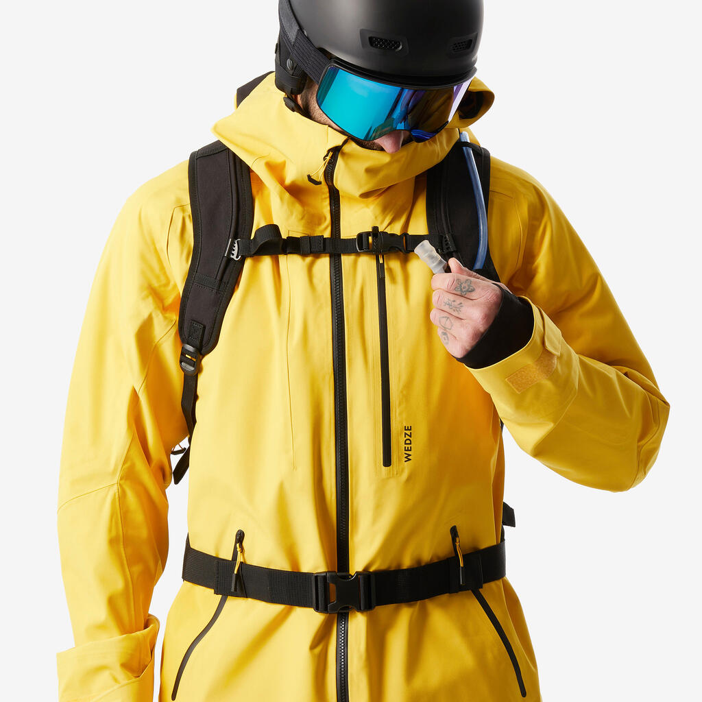 Crni ranac za skijanje i snoubording (30 l)