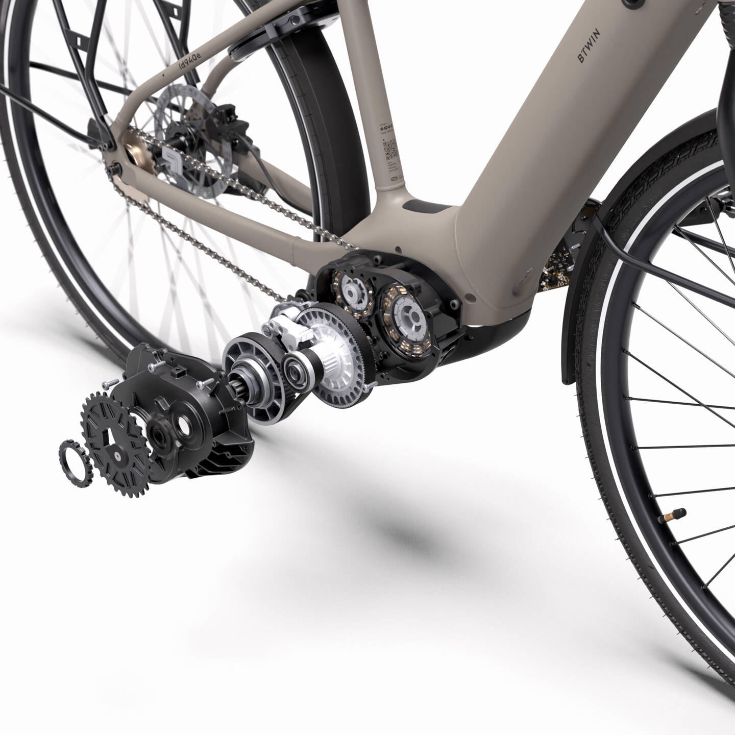 DECATHLON B'TWIN LD 940E Automatic Owuru-Motor