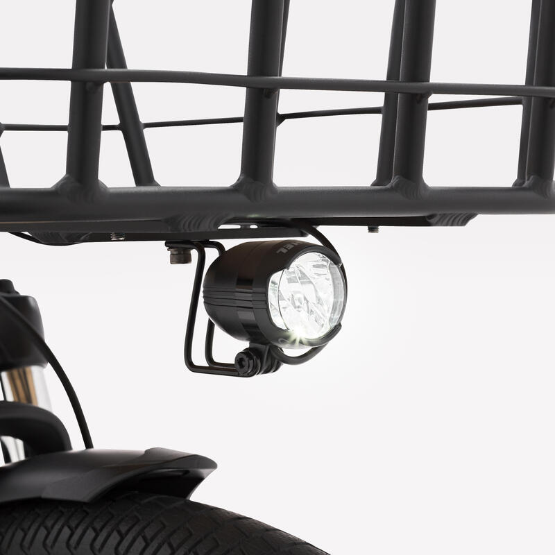Elektrisches Lastenvelo Longtail Hecklader R500E schwarz